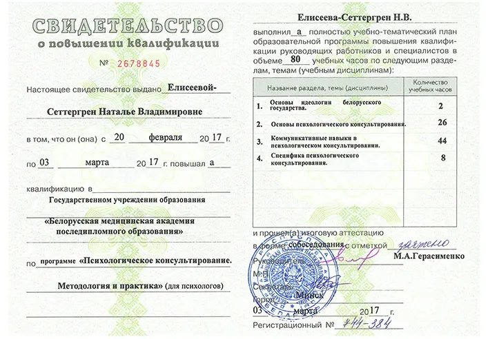 Дополнительное образование